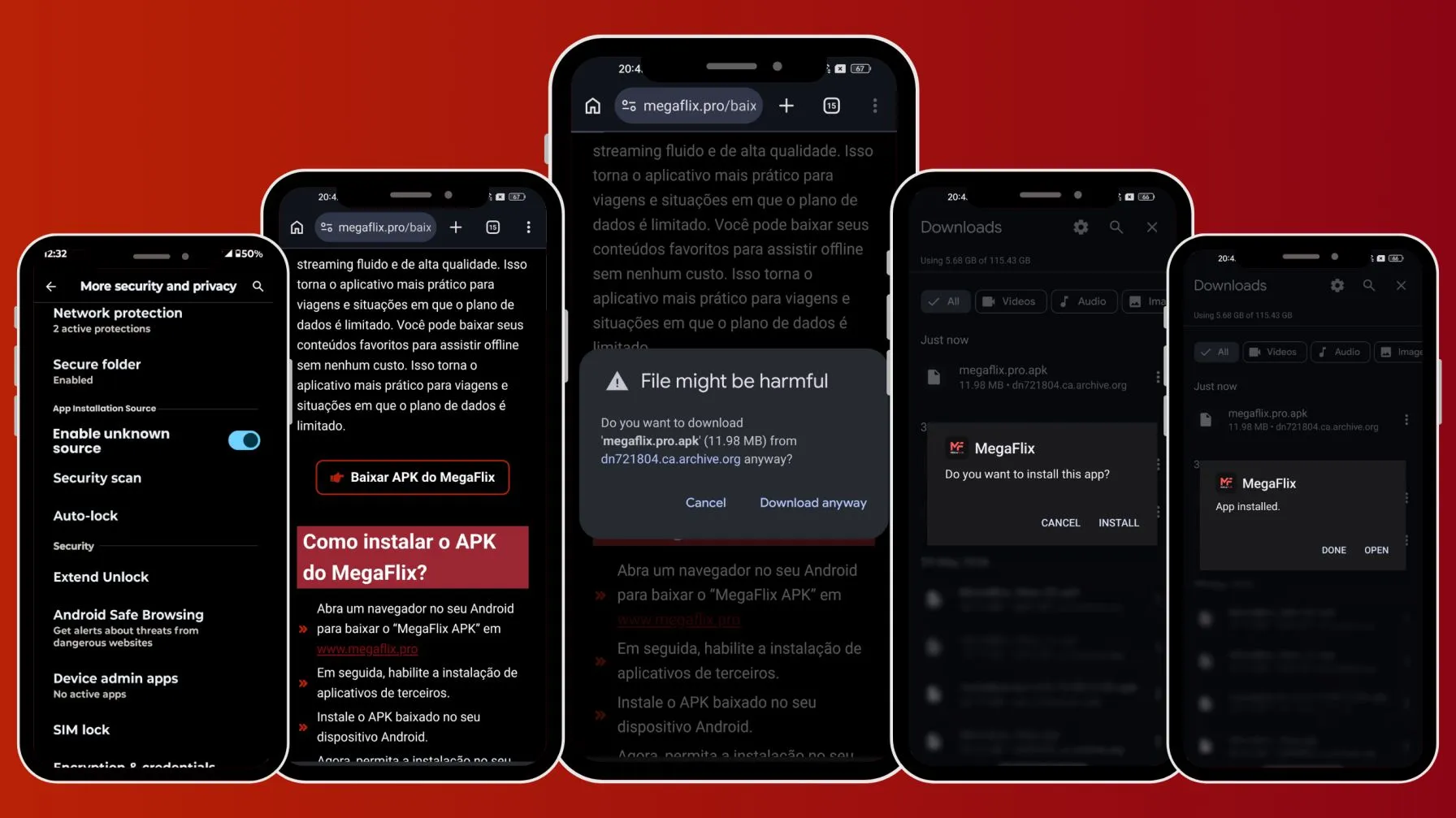 Baixar MegaFlix APK v4.6.2 para Android (Site Oficial) 2026 9 Baixar e Instalar MegaFlix APK